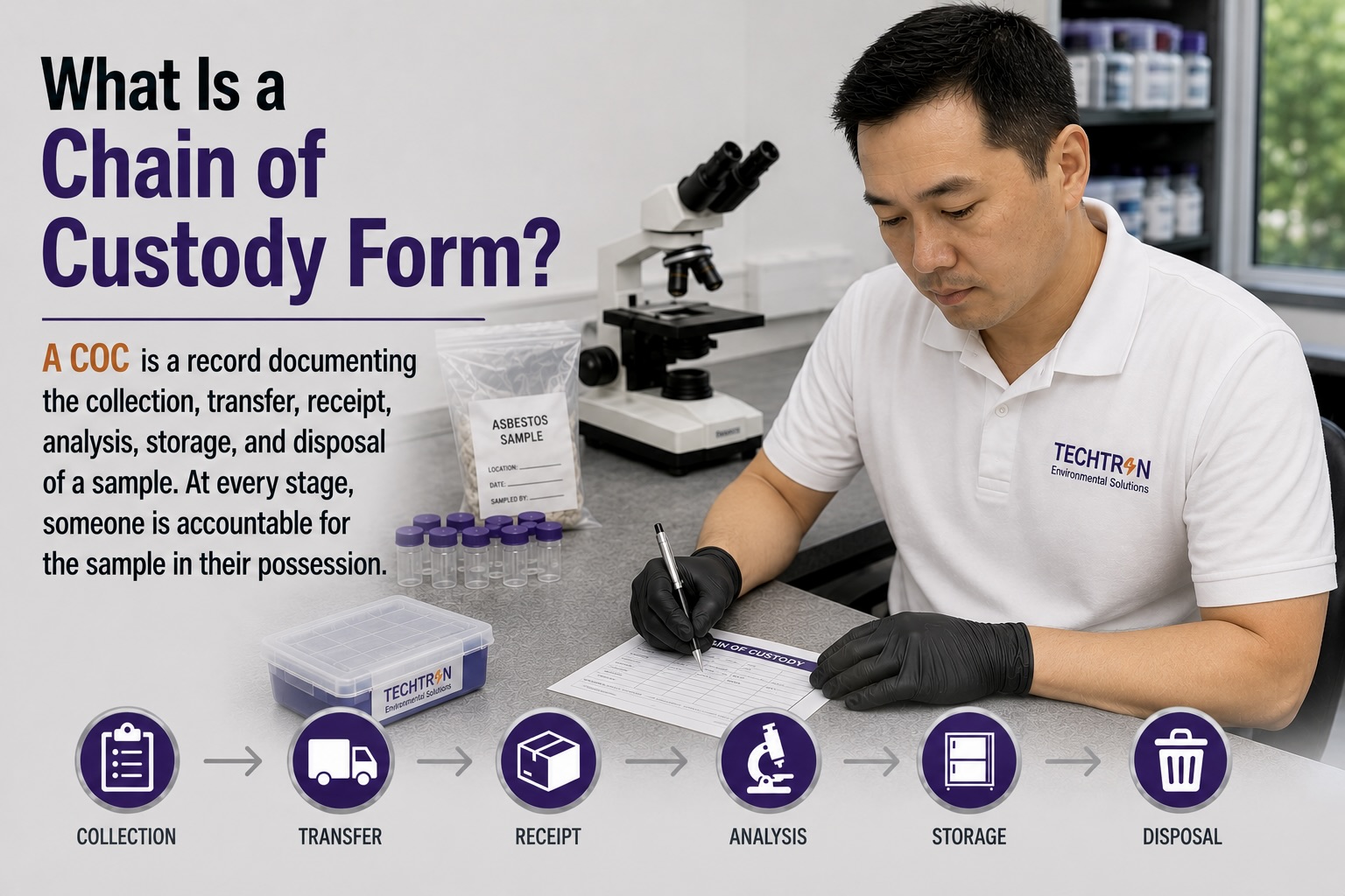 How to Simplify the Chain of Custody Form Process