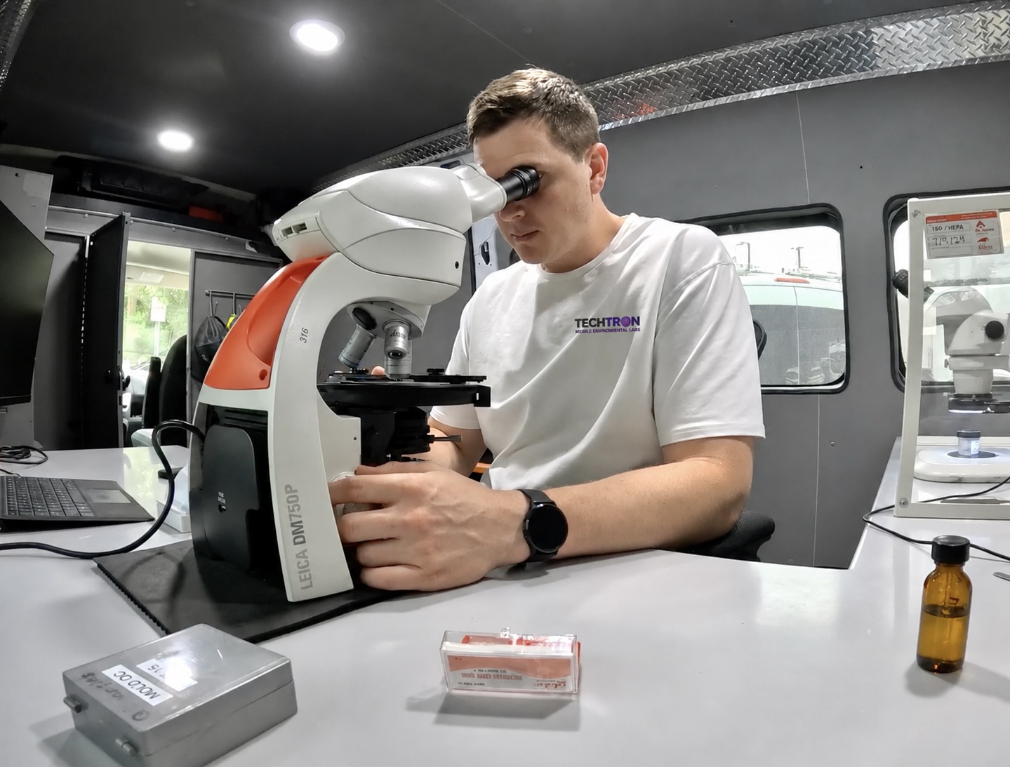 Mobile Lab Services in the field
