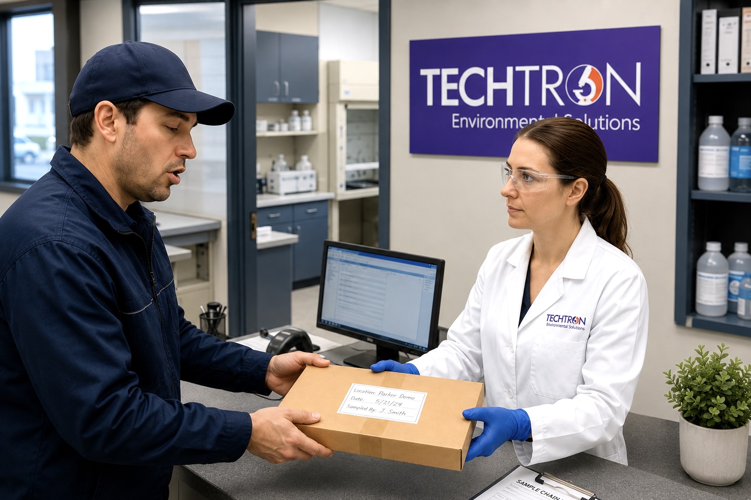 Mail & Drop Off Samples